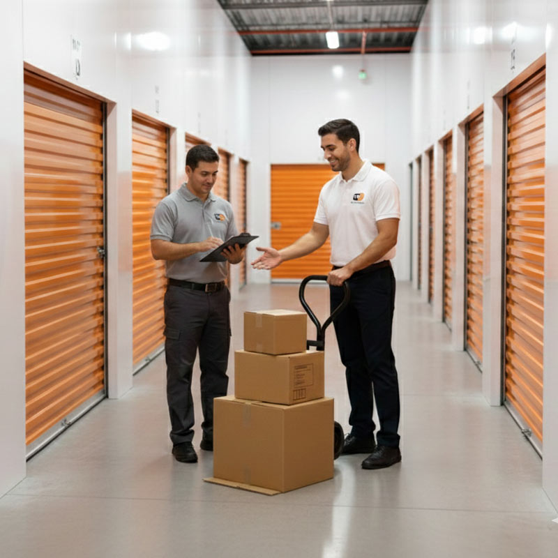 recepción mercancía